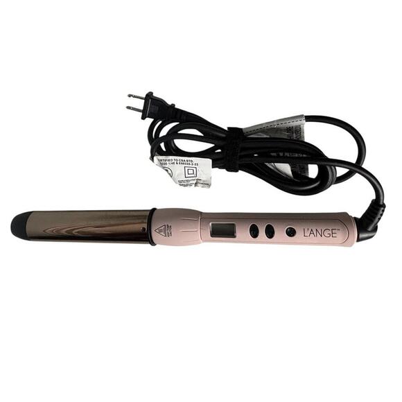 L'ange Le Curl Titanium Curling Wand HT212 Pink 1" Barrel - Picture 1 of 6